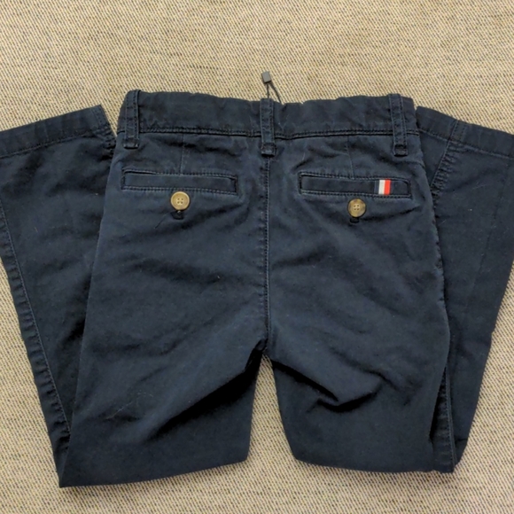 Hilfiger Boys Navy Blue Chino Pants - Picture 3 of 3